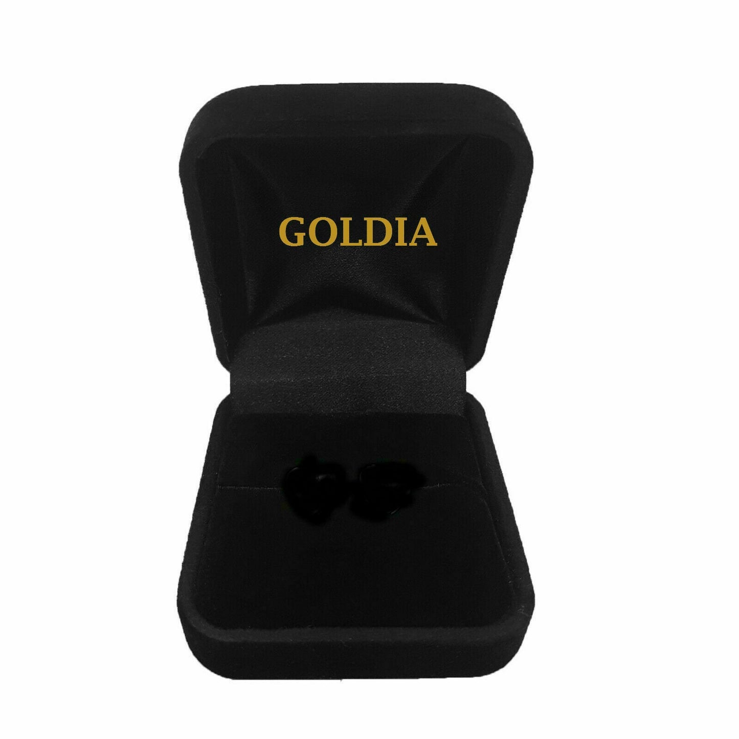 0.17 Kt. Nbeiürlich DurchMeinnt Hingasein Kreuz Einhänger in 14K Wiriß Gold