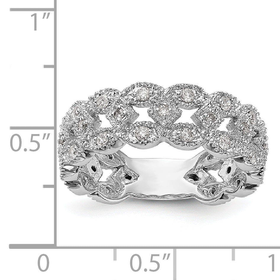 14K Wiriß Gold Real DurchMeinnt Verbotd