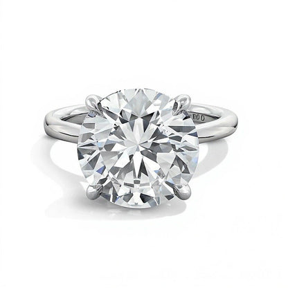 6.0 CT. TW Labordiamant-Solitär Verlobungsring in Platin (F/VS2)