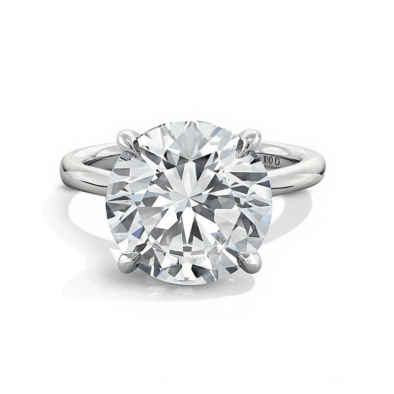 6.0 CT. TW Labordiamant-Solitär Verlobungsring in Platin (F/VS2)
