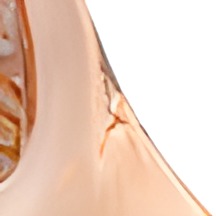 1.0 CT. TW Diamant Dreistein Verlobungsring mit Zopfmuster in 10K Roségold