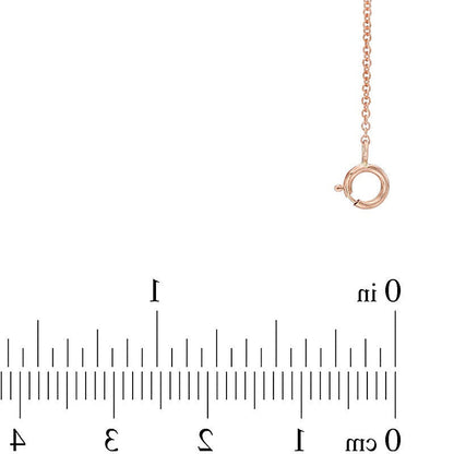 Diamant-Herz-Armband in 10K Roségold
