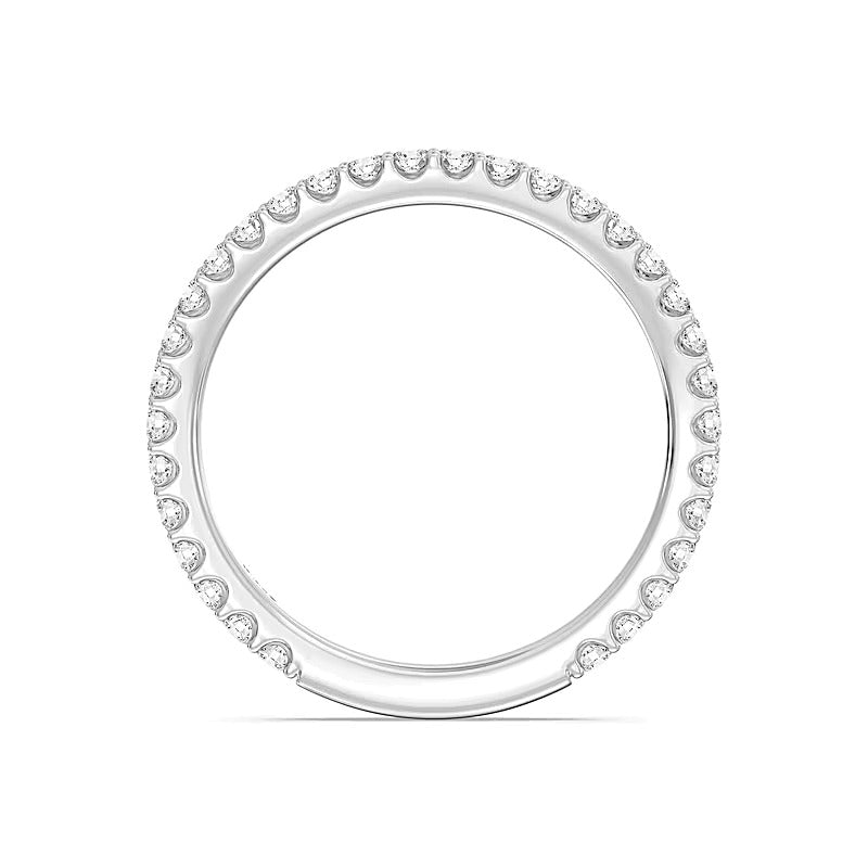 Enchanted Star Memoire-Ring mit Labordiamanten 0,5 ct. Gesamtgewicht in 14K Weißgold (F/VS2)