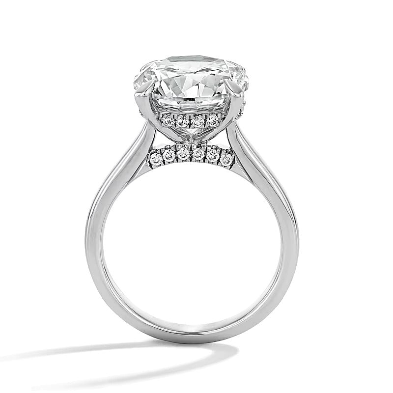 5.25 CT. Gesamtgewicht Labordiamant Solitär Verlobungsring in 14K Weißgold (F/VS2)