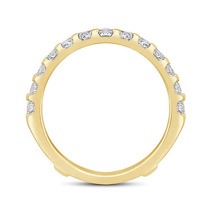 1.5 ct. Gesamtgewicht Labordiamant Solitär-Ring in 14K Gelbgold (F/VS2)