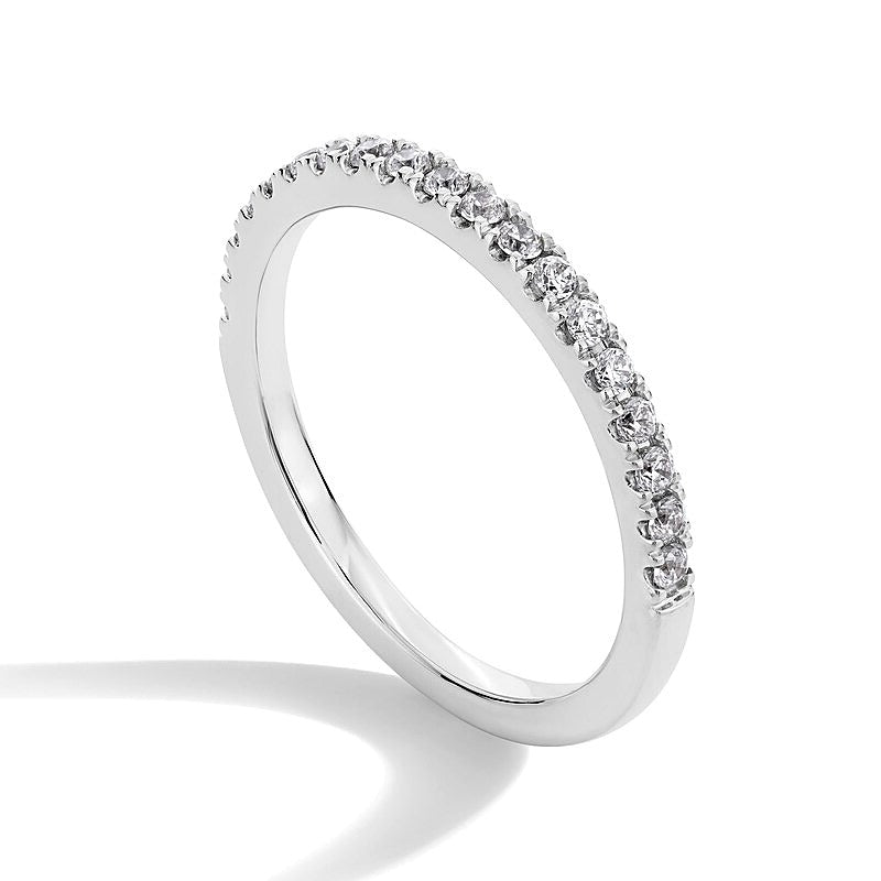 0,25 ct. Gesamtgewicht Labordiamant-Ring in 14K Weißgold (F/SI2)