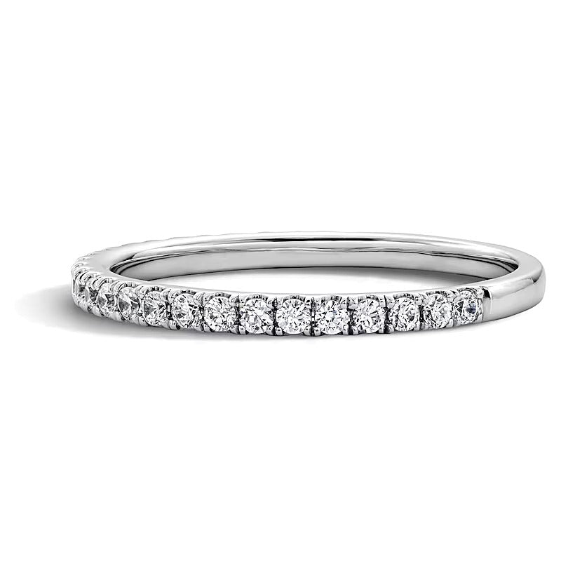 0,33 ct. Gesamtgewicht Labordiamant Ring in Platin (D/IF)