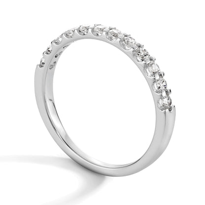 0,5 ct. Gesamtgewicht Diamant-Ring in 14K Weißgold (I/SI2)