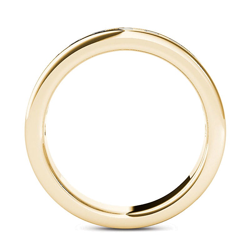 1.0 CT. TW Diamant-Ehering in 14K Gelbgold