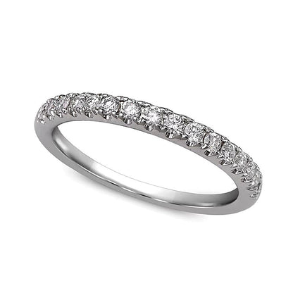 1.5 CT. Gesamtgewicht Braut-Set mit Diamanten im Radiant-Schliff in 14K Weißgold (I/I1)
