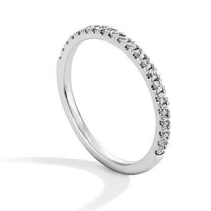 0.25 ct. Gesamtgewicht Labordiamant-Ring in 14K Weißgold (F/SI2)