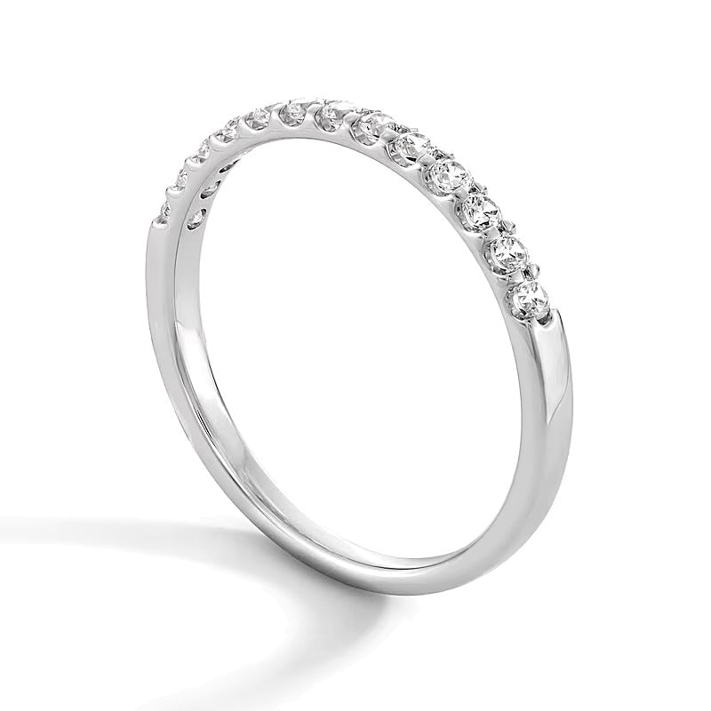 0,25 ct. Gesamtgewicht Diamant-Ring in 14K Weißgold (I/SI2)