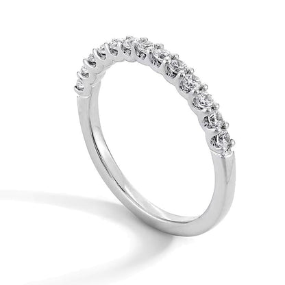 0,38 ct. Gesamtgewicht Labordiamant-Ring in 14K Weißgold (F/SI2)
