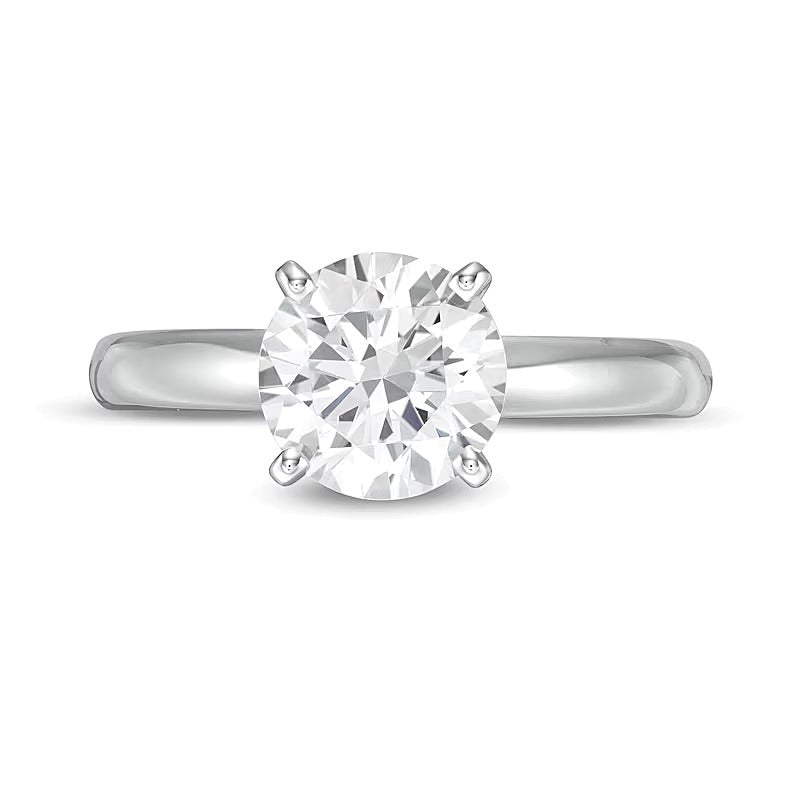 1.5 CT. Solitär-Verlobungsring mit Labordiamant in 14K Weißgold (F/VS2)