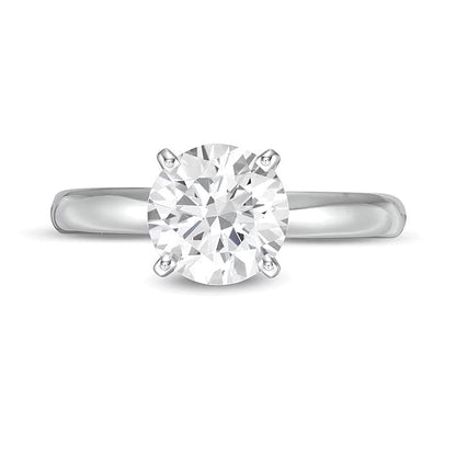 1.5 CT. Solitär-Verlobungsring mit Labordiamant in 14K Weißgold (F/VS2)