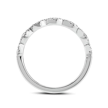 Braut-Set mit Diamanten im Rund- und Kissenschliff 1.0 CT. Gesamtgewicht in 10K Two-Tone Gold