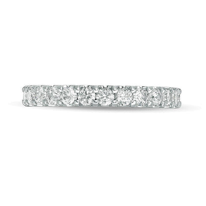 Memoire-Ring mit 1.5 CT. Gesamtgewicht Diamanten in 14K Weißgold (H/SI2)