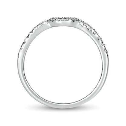 1.0 CT. Gesamtgewicht Braut-Set mit ovalem Diamant in 14K Weißgold (I/I2)