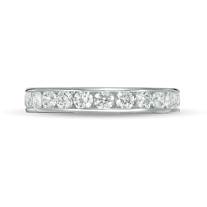 1,5 ct. Gesamtgewicht Diamant Memoire-Ring in 14K Weißgold (H/SI2)