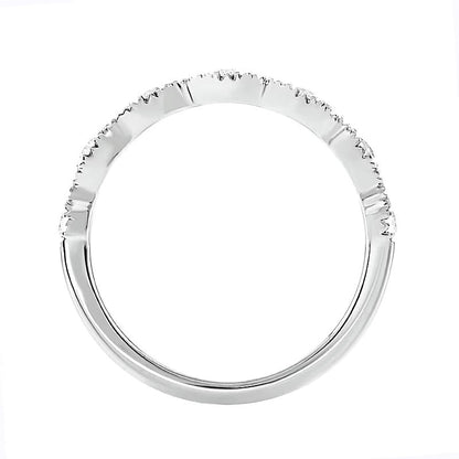 1.0 CT. Gesamtgewicht Braut-Set mit tropfenförmigem Diamant im Art-déco-Vintage-Stil in 14K Two-Tone Gold