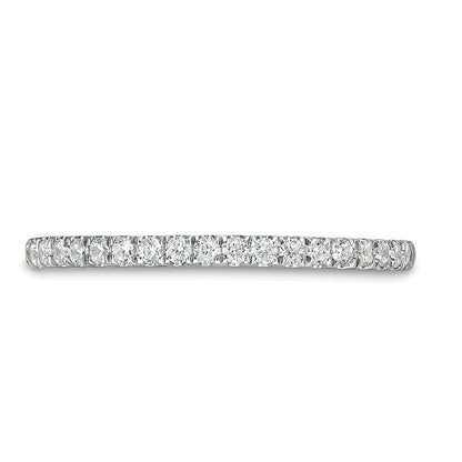 0.25 ct. Gesamtgewicht Diamant Ehering in 10K Weißgold