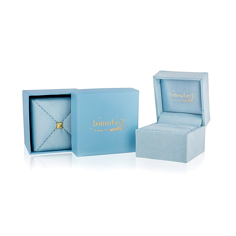 2,25 ct. Gesamtgewicht Solitär mit seitlichem Besatz Verlobungsring mit ovalem Labordiamant in 14K Bicolor-Gold
