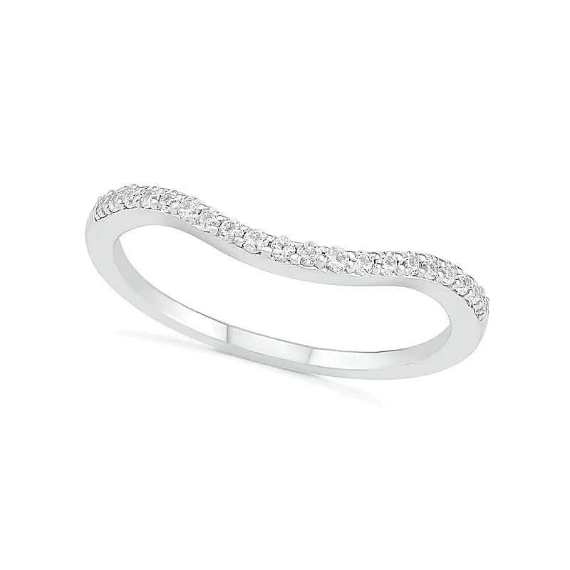 7,0mm Braut-Set mit weißem Labor-Saphir in rundem Schliff, Krappenfassung, rhodiniertes Sterlingsilber 925