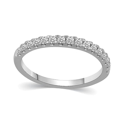 1.0 CT. Gesamtgewicht Diamant-Brautset im Princess-Schliff mit verstecktem Rahmen in 14K Weißgold (I/I2)