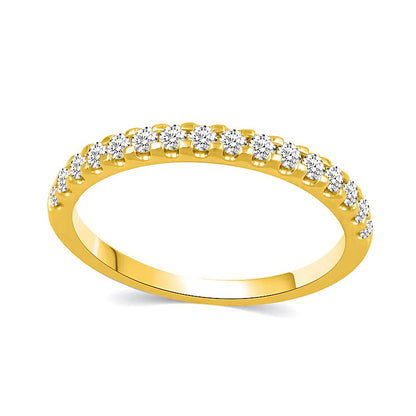 1.0 CT. Gesamtgewicht Diamant Brautset mit verstecktem Rahmen in 14K Gelbgold (I/I2)