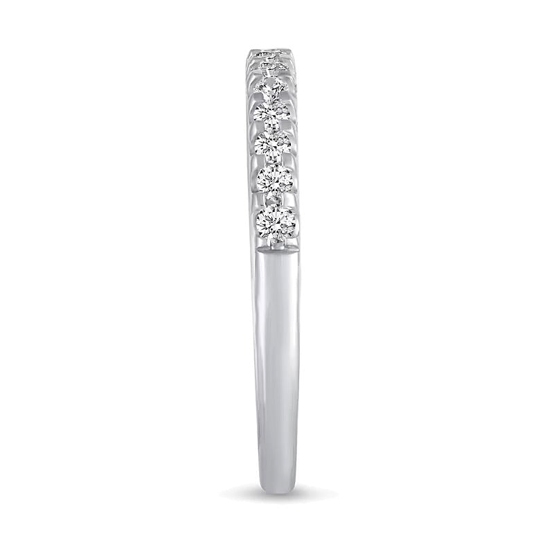 1.0 CT. Gesamtgewicht Diamant-Brautset im Princess-Schliff mit verstecktem Rahmen in 14K Weißgold (I/I2)