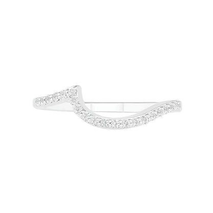 Braut-Set mit ovalem Labor-Smaragd und weißen Saphiren, seitlicher Besatz, Double-Bypass-Split-Shank, in rhodiniertem Sterlingsilber