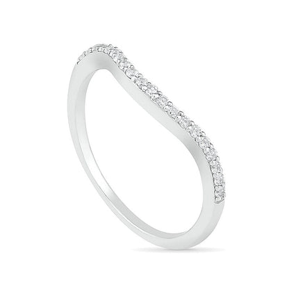 7,0mm Braut-Set mit weißem Labor-Saphir in rundem Schliff, Krappenfassung, rhodiniertes Sterlingsilber 925