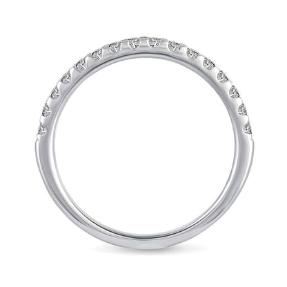 1.0 CT. Gesamtgewicht Diamant-Brautset im Princess-Schliff mit verstecktem Rahmen in 14K Weißgold (I/I2)