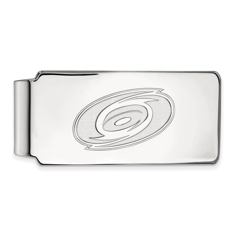 14K Weißgold Nhl Logoart Carolina Hurricanes Geldklammer