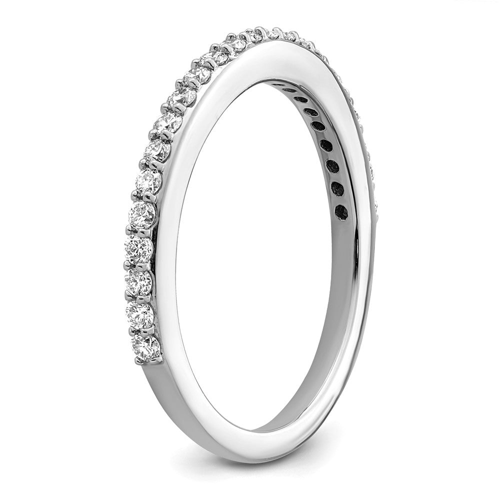 True Origin 14K Weißgold 1/3 Karat Im Labor Gezüchtet Diamant Vs+ F+ Komplett Ehering Ring