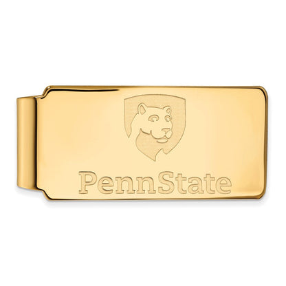 10K Gelbgold Gold Logoart Penn State University Geldklammer