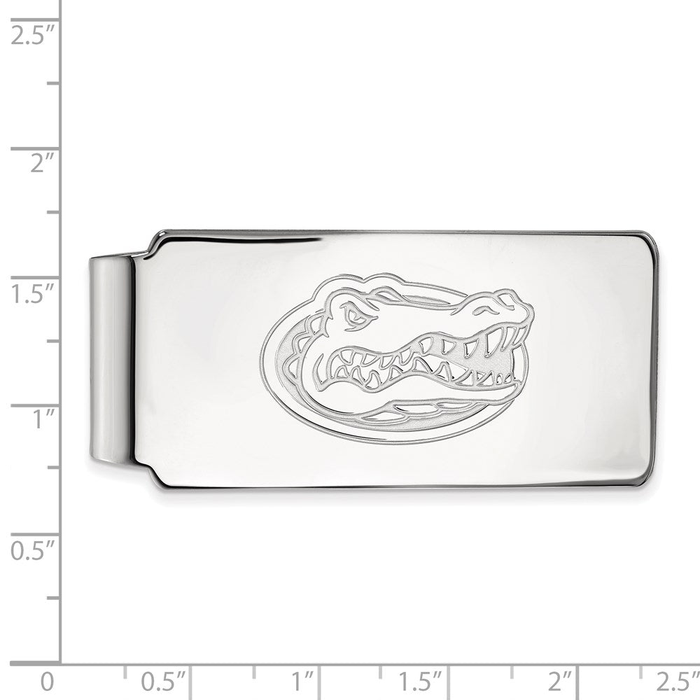 14K Weißgold Logoart University Of Florida Gator Geldklammer