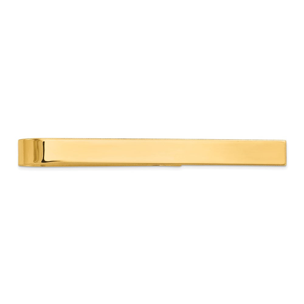 14K Gelbgold Herren Poliert Krawatten Stab