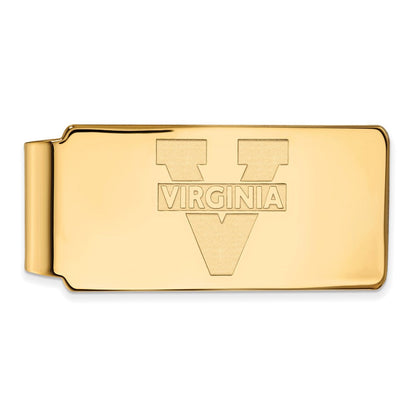 10K Gelbgold Gold Logoart University Of Virginia Geldklammer