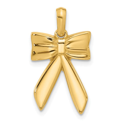 14K Gelbgold Fantasie Full Hair Schleife