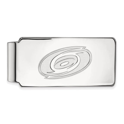 10K Weißgold Nhl Logoart Carolina Hurricanes Geldklammer