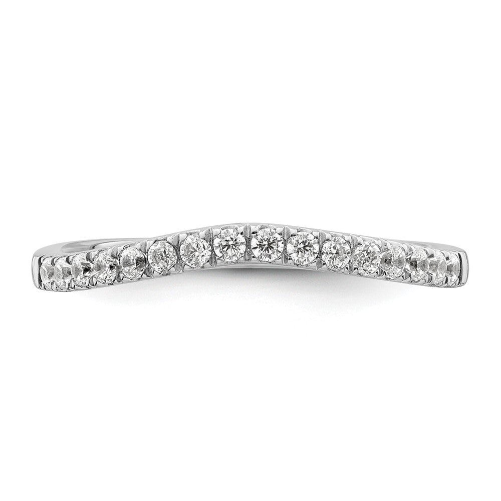 True Origin 14K Weißgold 0,5 ct. Laborgezüchtete Diamant VS+ F+ Zweier-Set komplette Eheringe