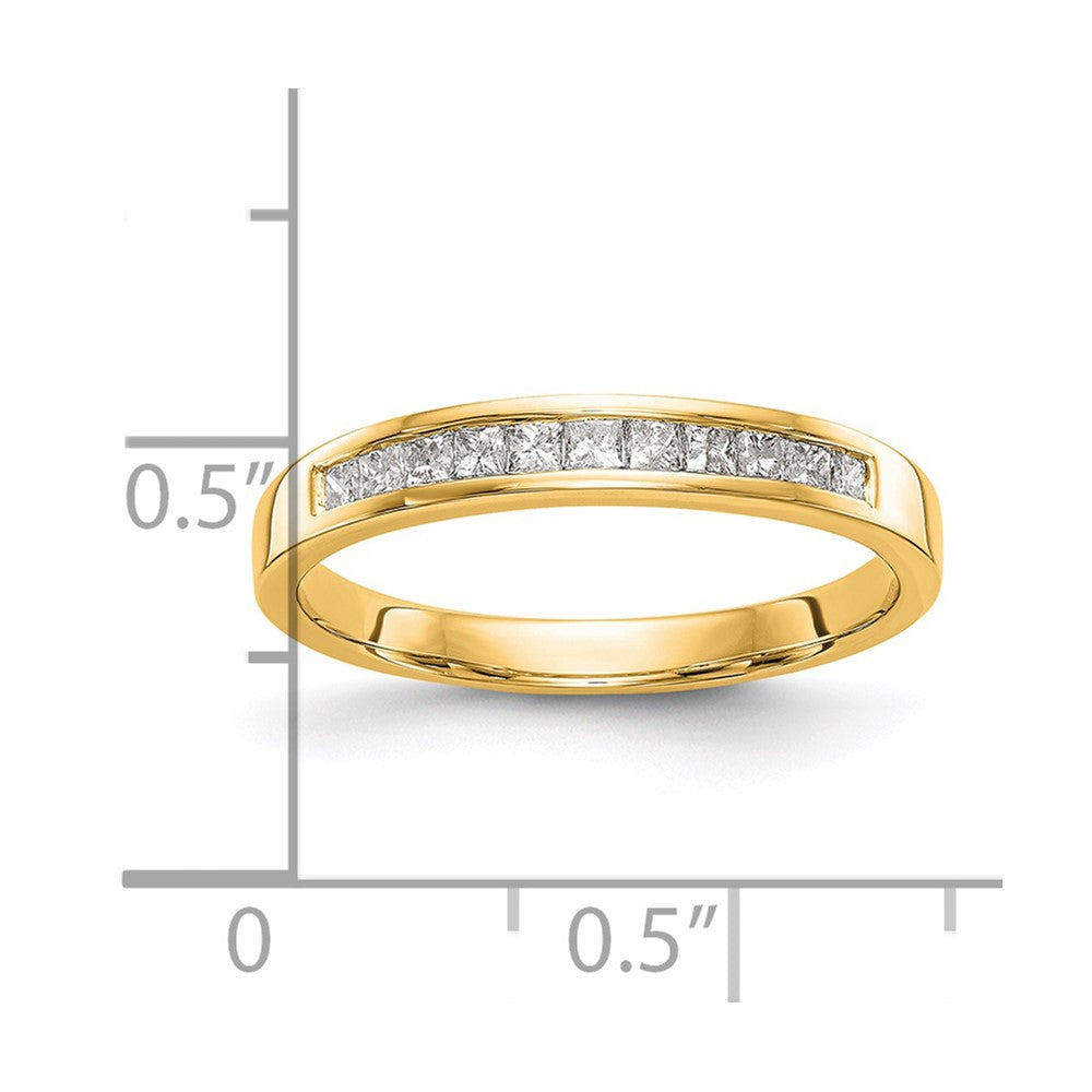14K Gelbgold Diamant Ehering Ring