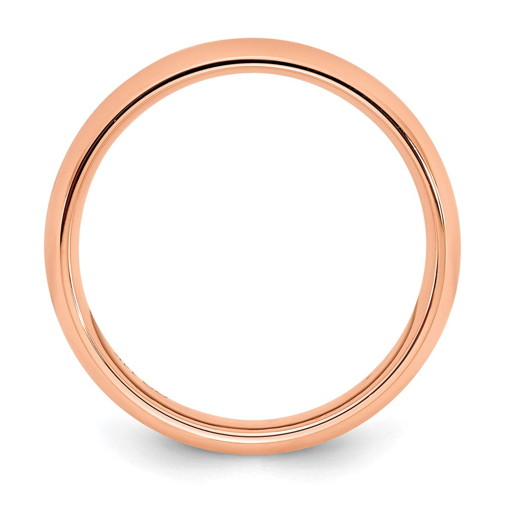 14kr Roségold 3mm Standard Komfort-Passform Ehering Ring