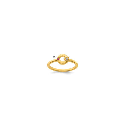 14K Weißgold Ehering mit 11 Diamanten in Kanalfassung, 0,99 ct. Gesamtgewicht