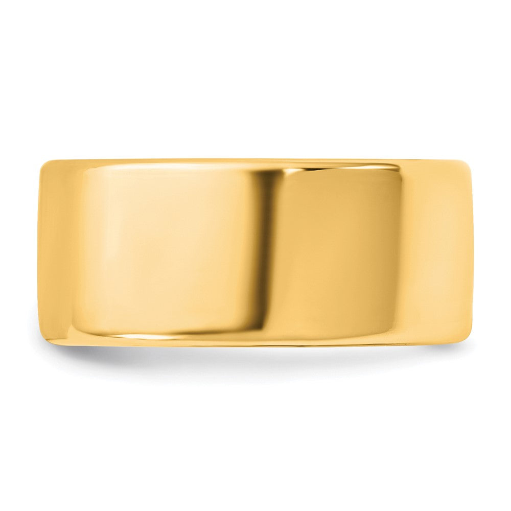 14K Gelbgold 9 mm Ehering mit europäischer Komfort-Passform