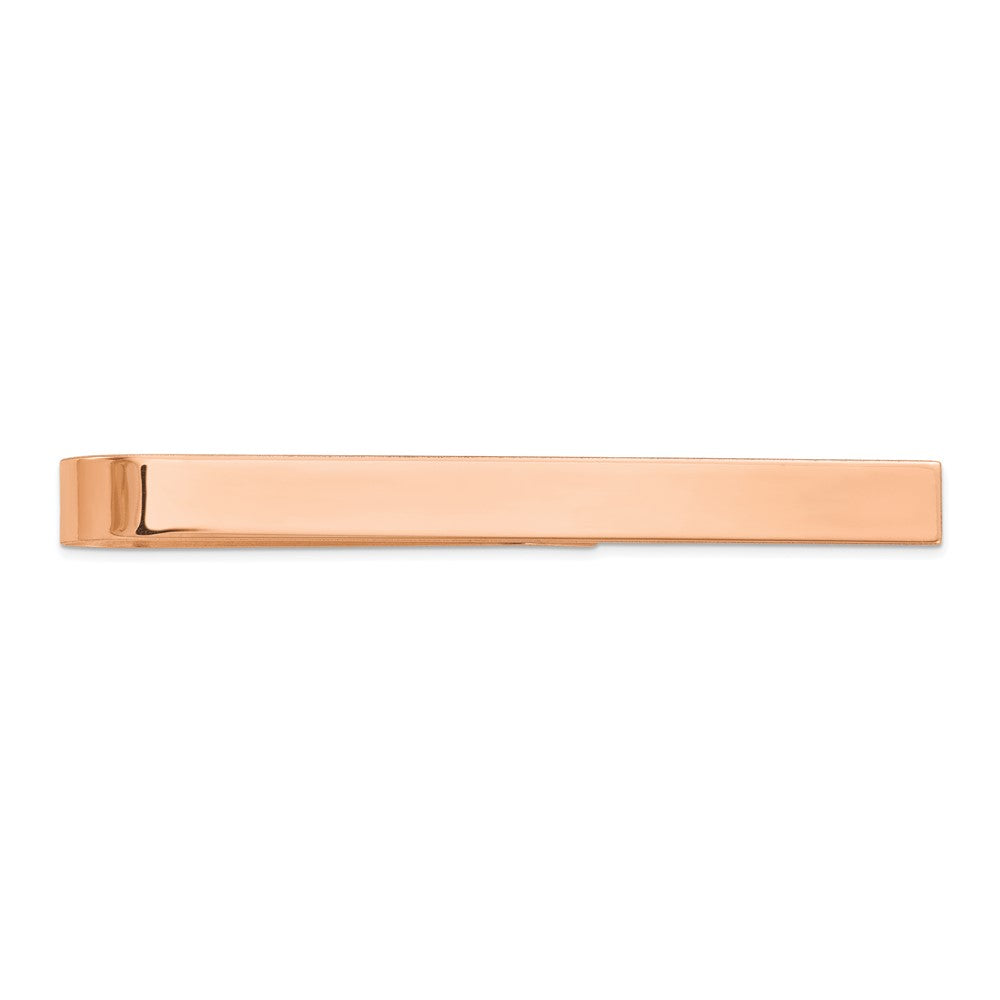 14K Roségold Poliert Krawatten Stab