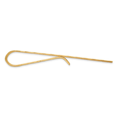 14K Gelbgold Strukturiert Krawatten Stab