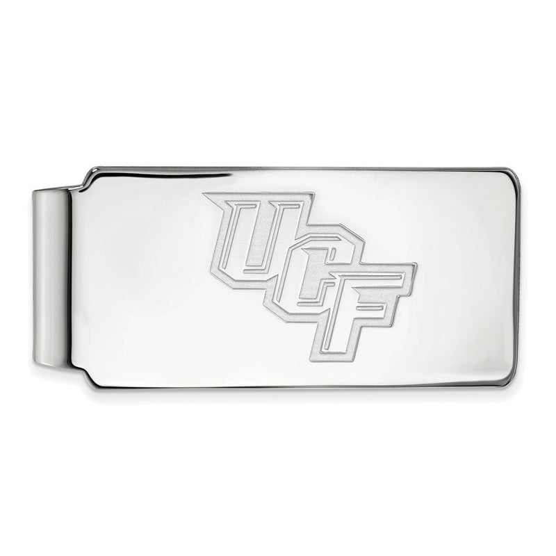 14K Weißgold Logoart University Of Central Florida U-c-f Geldklammer