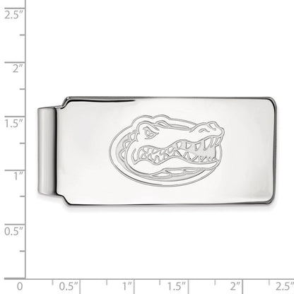 10K Weißgold Logoart University Of Florida Gator Geldklammer